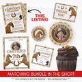 saddle up birthday party invitation